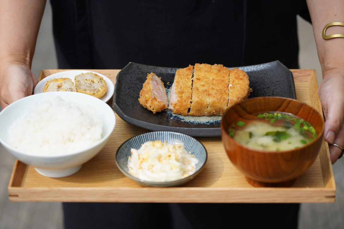 つかんとのとんかつ。